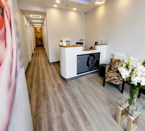 Stunning Smile Clinic reception in Ealing